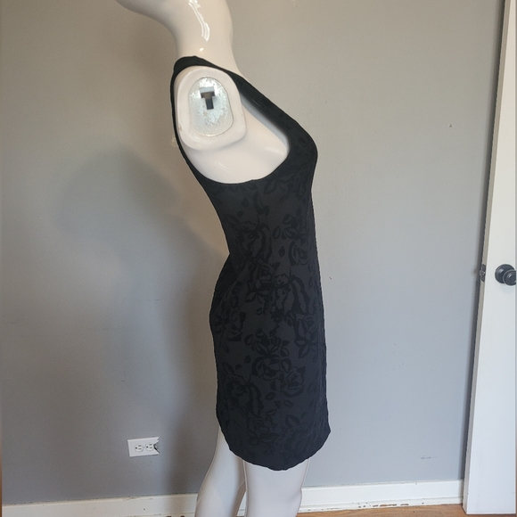 Free People Velvet Bodycon Rose Dress, VGUC, Size S - Picture 3 of 7